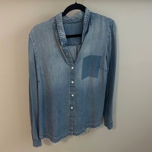 Soft Denim Button Shirt